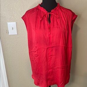 Women's Red Blouse